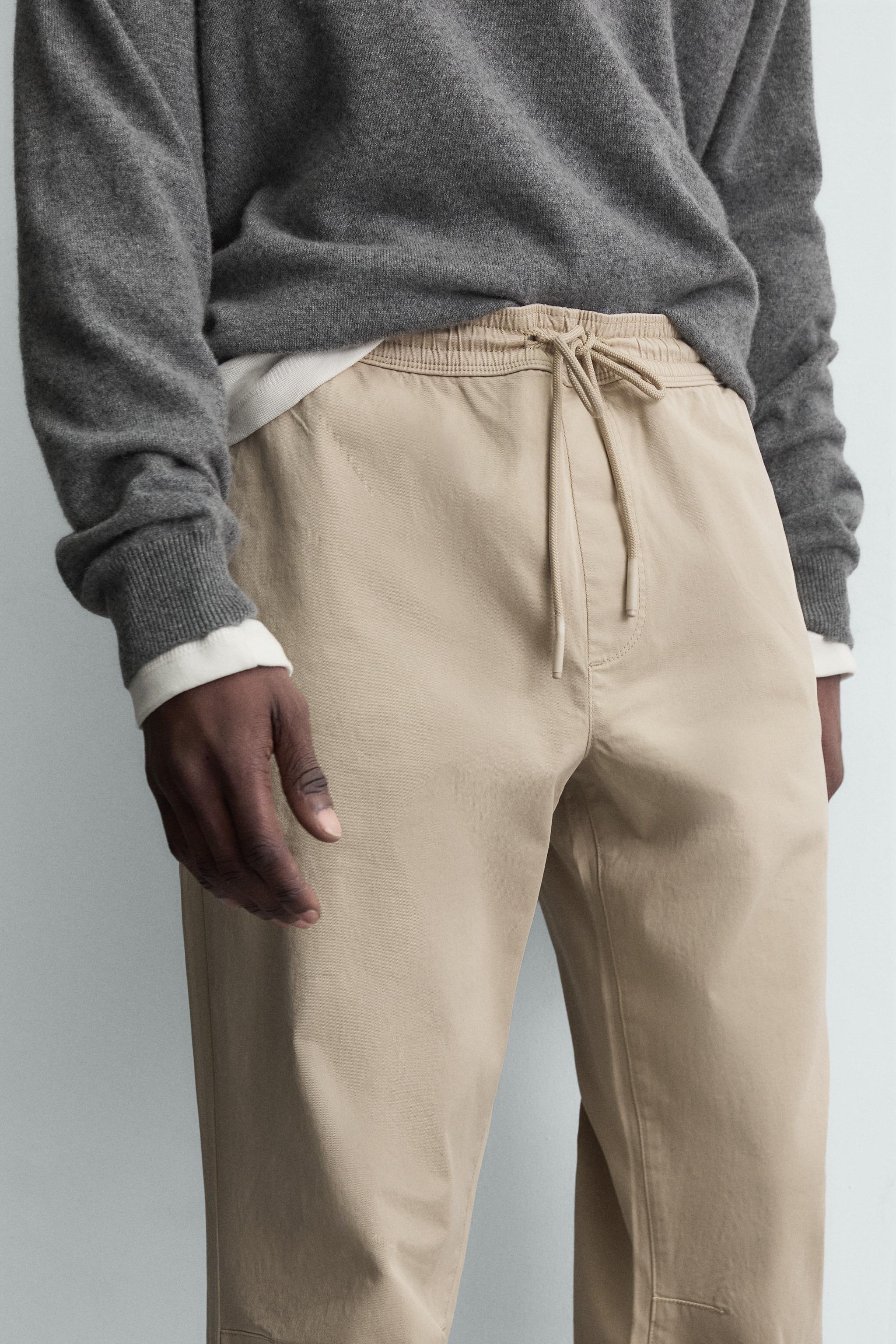 SLIM FIT JOGGER WAIST PANTS